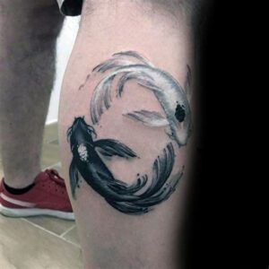 Koi Fish Yin Yang Tattoo Ideas Koi Fish Yin Yang Tattoo Ideas