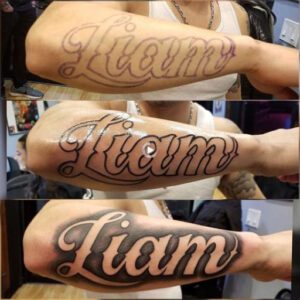 Last Name Tattoo Ideas on Arm Last Name Tattoo Ideas on Arm