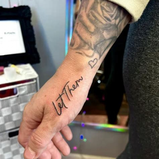 Let Them Tattoo Ideas for Guys