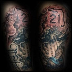Life and Death Half Sleeve Tattoo Ideas Life and Death Half Sleeve Tattoo Ideas