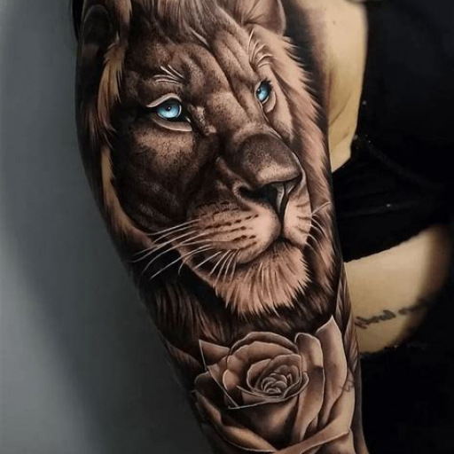 Lion Sleeve Tattoo Ideas for Men Lion Sleeve Tattoo Ideas for Men