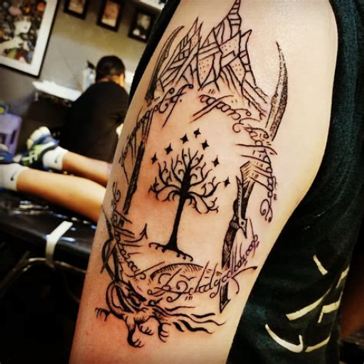 Lord of the Rings Tattoos Ideas Lord of the Rings Tattoos Ideas