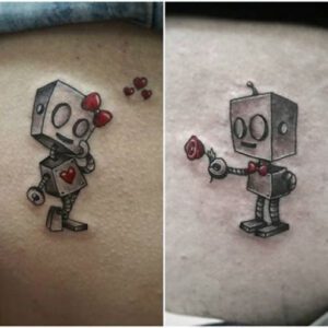 Love Death and Robots Tattoo Ideas Love Death and Robots Tattoo Ideas