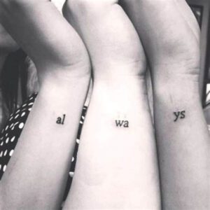 Matching Tattoo Ideas for 3 Siblings Matching Tattoo Ideas for 3 Siblings