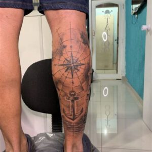 Men’s Calf Sleeve Tattoo Ideas Men’s Calf Sleeve Tattoo Ideas