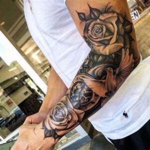 Men’s Lower Half Sleeve Tattoo Ideas Men’s Lower Half Sleeve Tattoo Ideas