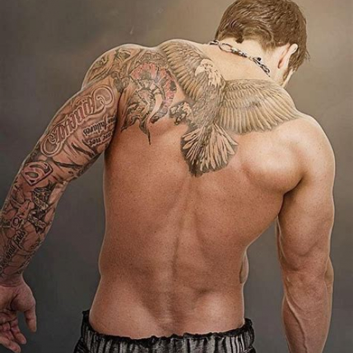 Men’s Upper Back Tattoo Ideas Men’s Upper Back Tattoo Ideas