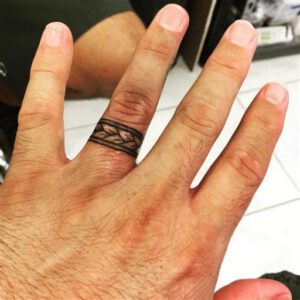 Men’s Wedding Ring Tattoo Ideas Men’s Wedding Ring Tattoo Ideas