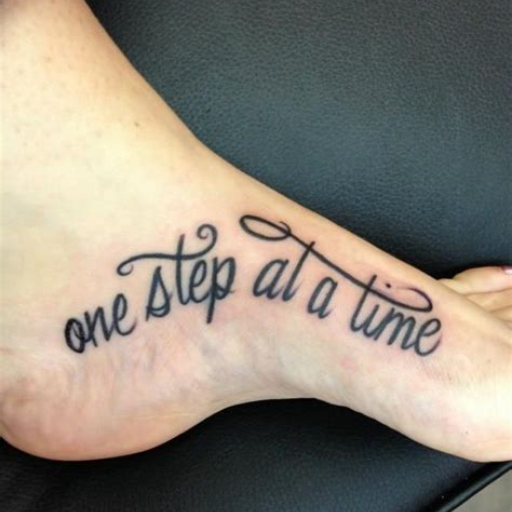 One Step at a Time Tattoo Ideas One Step at a Time Tattoo Ideas