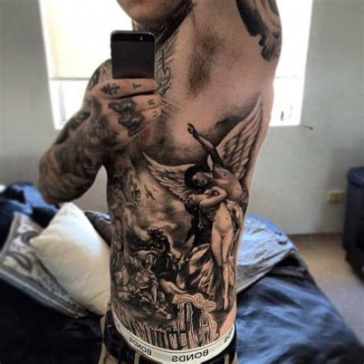 Rib Cage Tattoo Ideas for Men Rib Cage Tattoo Ideas for Men