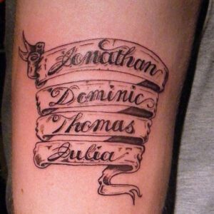 3 Name Tattoo Ideas for Guys 3 Name Tattoo Ideas for Guys