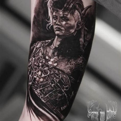 Baldur’s Gate 3 Tattoo Ideas Baldur’s Gate 3 Tattoo Ideas