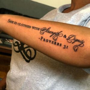 Bible Verse Tattoo Ideas for Guys Bible Verse Tattoo Ideas for Guys