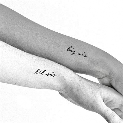 Big Sis Lil Sis Tattoo Ideas Big Sis Lil Sis Tattoo Ideas