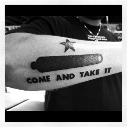 Come and Take It Tattoo Ideas Come and Take It Tattoo Ideas