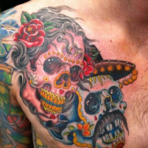 Dia de los Muertos Tattoo Ideas Dia de los Muertos Tattoo Ideas