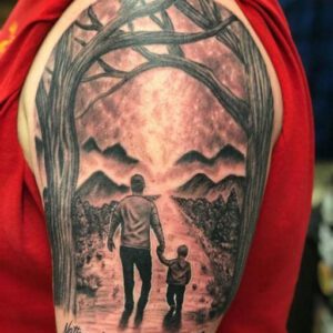 Matching Father and Son Tattoo Ideas Matching Father and Son Tattoo Ideas