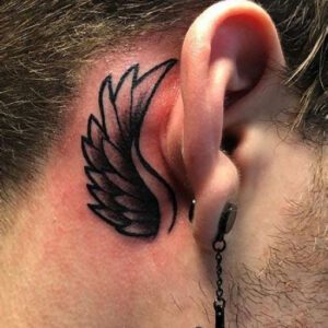 Mens Behind the Ear Tattoo Ideas Mens Behind the Ear Tattoo Ideas
