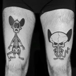 Pinky and the Brain Tattoo Ideas Pinky and the Brain Tattoo Ideas