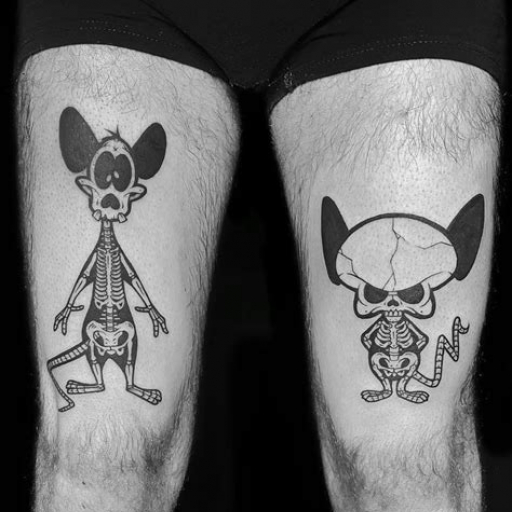 Pinky and the Brain Tattoo Ideas Pinky and the Brain Tattoo Ideas