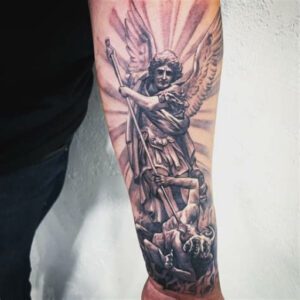 St Michael the Archangel Tattoos Ideas St Michael the Archangel Tattoos Ideas