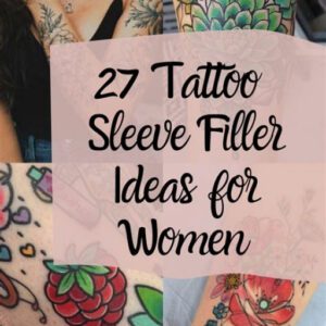 Tattoo Filler Ideas for a Woman Tattoo Filler Ideas for a Woman