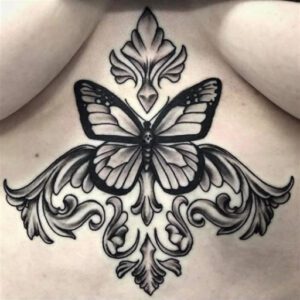 Under Breast Tattoo Ideas for Females Under Breast Tattoo Ideas for Females