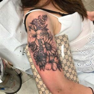 Upper Arm Tattoo Ideas for Females Upper Arm Tattoo Ideas for Females